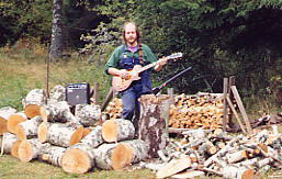 " I was choppin the wood ",,, melodi: Dust my broom.